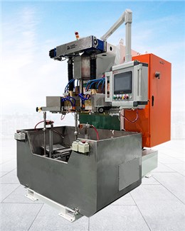 双工位减振器下端贮液筒缝焊机