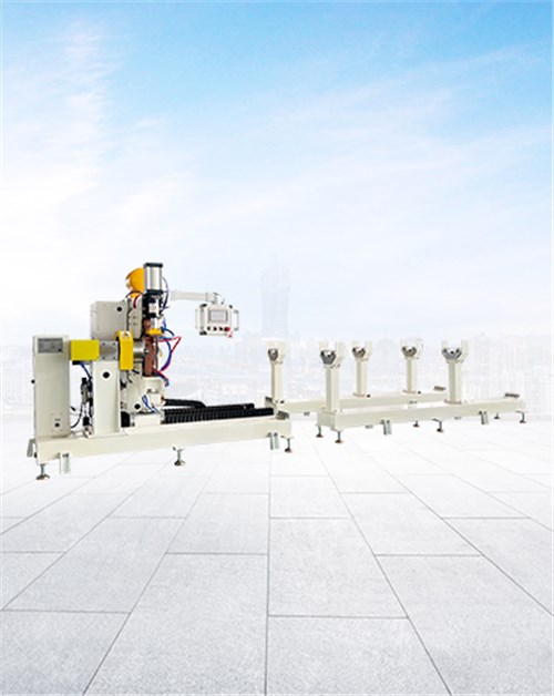 无缝管周围钢丝焊接机